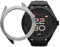SmartWatch Rocks 2.0, con 2 COVER incluse orologio digitale, schermo fulltouch, chiamate, notifiche, funzione SOS, sport, compatibile con IOS e android (CINTURINO NERO-COVER NERA E GRIGIO CHIARO)