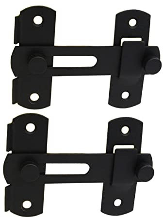 KITANDOVE Sicherheitsriegelschloss Mit Schnalle Für Tür Und Garage Rostfreier Stahl Klappabdeckung Sichtschutzschloss Für Zuhause Und Scheune