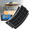 Kit de panel solar de 450 W, panel solar monocristalino flexible con controlador de carga de 40 A, para cargar baterías de 12 V, baterías de automóviles, autocaravanas, yates y barcos