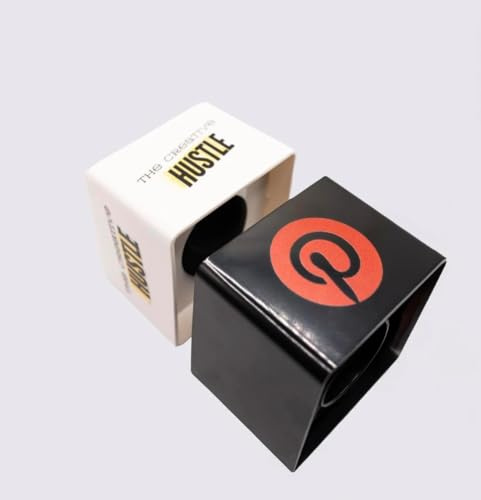 Custom ABS Mic Station Block – Add Your Full-Color Logo – Durable Branding Solution for Interviews, Conferences, and Studio Use (Black)