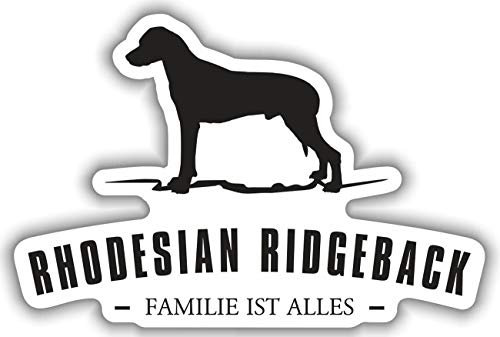 Spaß Kostet Aufkleber Rhodesian Ridgeback wetterfester
