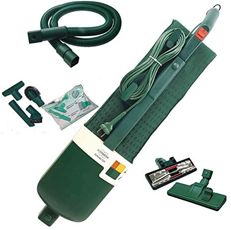Aspirapolvere Vk120 Rigenerato Spazzola con Ruote Scegli la Composizione (Vk120+Tubo)