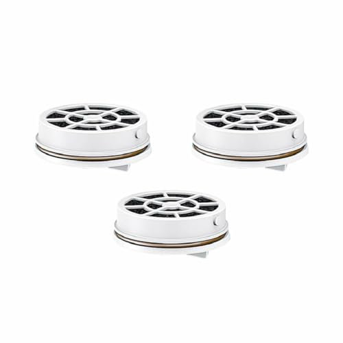 Laica FD03A filtri Fastdisk. Migliora Il Gusto, Riduce Il Cloro, Durata Un Mese, Bianco, 3 unità (Confezione da 1)