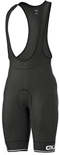 Alè Salopette Invernale Termica Ciclismo Blend Solid (XL, Nero-Bianco)