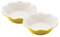 Emile Henry 859522 Lot de 2 mini plats à tarte en céramique Feuilles