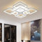 Comely Plafoniera LED Moderna, 80W Lampada da Soffitto, Lampadario LED Soffitto Dimmerabile con Telecomando e Controllo APP 8000LM 3500K - 6500K per Soggiorno, Camera da Letto, Sala da Pranzo