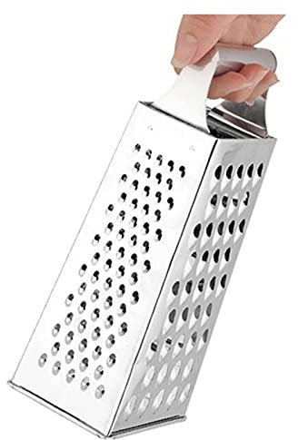 GemüSereibe Multifunktionale Mini Edelstahl Vierseitige Hobelfrüchte Obsthacker Küche Gemüsewerkzeug 2 stücke Reibe