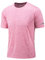 KEFITEVD Sport Shirt Männer Yoga Shirt Sport Oberteil Tshirt Herren Atmungsaktiv Sportbekleidung für Gym Laufen Wandern