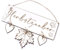 Herbst Schild Herbstzauber mit Ahornblatt und Herzen - Vintage Dekoschild Türschild - herbstliche Deko - 29 x 20 cm