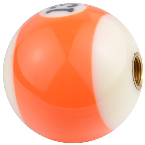 Padaodao 6-Gang-Schaltknauf, Schalthebelgriff, runder Schalthebel, Stockkopf, Nummer 13, Billard, für die meisten automatischen manuellen Fahrzeuge, Autos