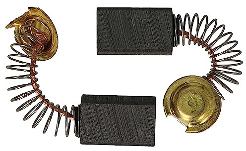 vhbw 2x escobilla carbón motor 12,6 x 7,4 x 6 mm compatible con Hitachi/Hikoki C8FSE, C8FSHE, CJ7V, CL10SA, CN16, CN16SA, CN23, D10 herramientas