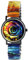 Raptor Colorful Edition Damen-Uhr Zugband Edelstahl Motiv Bunt Print Analog Quarz (gelb/schwarz)
