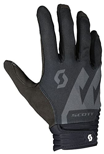 Scott DH Factory Fahrrad Handschuhe lang schwarz/grau 2025: Größe: XXS (6)