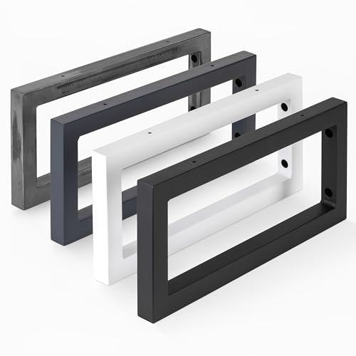 HOLZBRINK Regalhalterung Metall 45x20 cm HLA-A (2 St.) | Waschtischhalterung, Wandkonsole für Küchenregal, Schwerlastkonsole für TV-Regal | Farbe: Anthrazit
