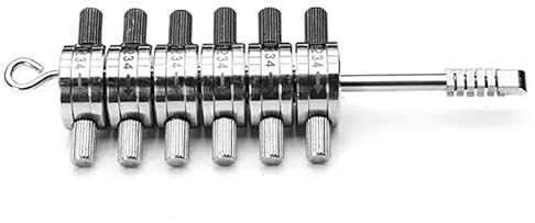 HUK 6 Cut Premium Tibbe Lock Pick and Decoder, Locksmith Tool Fast Opener for Ford