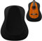 Musiin Housse anti-poussière noire de qualité supérieure pour guitares acoustiques et basses – Protection sur mesure compatible avec les guitares basses acoustiques Fender Gibson Martin Taylor Donner
