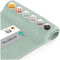 Blumtal Badematte 70x120 cm Hochflor Chenille - Oeko-TEX zertifizierter Badteppich - Badematten & Badteppiche - Duschvorleger - Badvorleger rutschfest - Bath Mat- Badvorleger Gross in Opal Blau