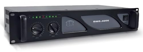 Amplificateur sonorisation DJ - pour BMSonic BMS-4000-2 x 2000W - Technologie MOSFET avec ventilation continue