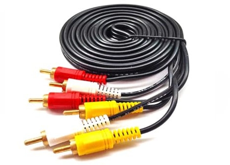 KADSXIYA Cavo da 3RCA a 3RCA per collegare lettori DVD a TV e console