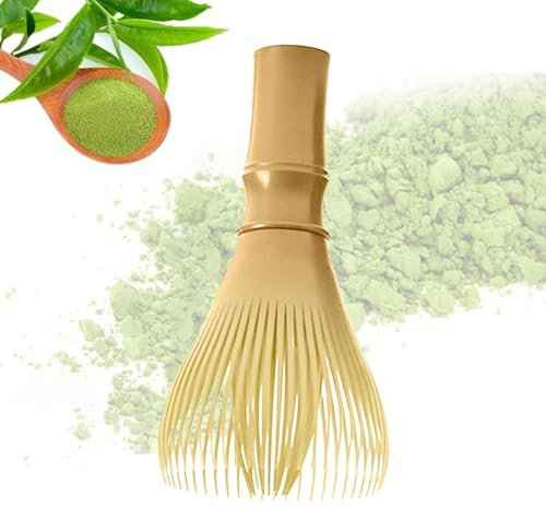 Frusta per matcha – Chasen in di alta qualità, frusta da tè giapponese | Agitatore portatile per matcha, frusta tradizionale per tè cerimoniale, mixer per matcha fatto a mano