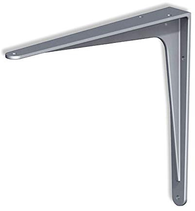 OrgaTech Regalkonsole 250 x 300 mm für Garage, Keller oder Werkstatt Bodenträger Regalträger Regalbodenträger