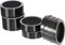 Zivisk 8 Stück Fahrrad-Headset-Abstandshalter aus Kohlefaser, MTB, Rennrad, gewindeloses Headset-Abstandhalter-Set für 1 1/8 Zoll Vorbau, 2 mm, 3 mm, 5 mm, 10 mm x 3, 15 mm, 20 mm (schwarz)