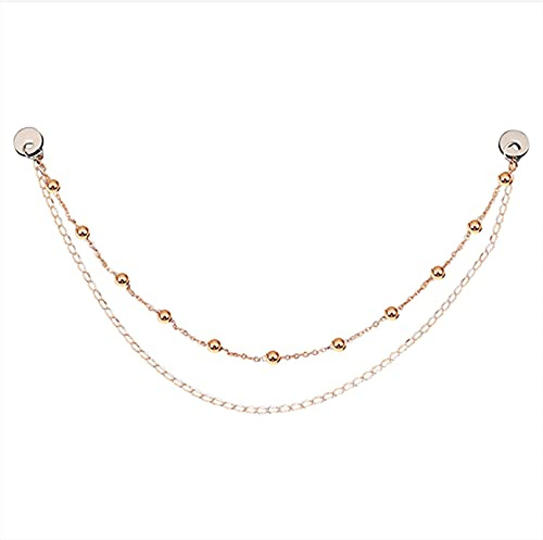 Oikabio Tremolo Chain for Kalimba Piano Chain Sand Chain for Thumb Piano Musical Chain Instrument