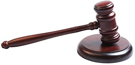 Namvo Juego de Bloques de Sonido y Martillo de Madera, Martillo de Madera y Bloque de Sonido de Martillo Redondo subasta de Abogados de jueces