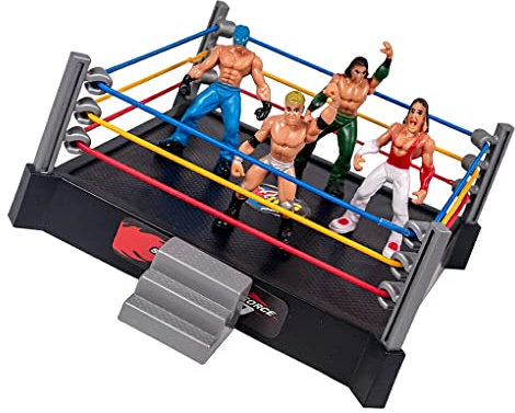 lmoikesz Kampfspielzeug, kleines Wrestler Krieger Spielzeug, lustiges Wrestling Ring Set, exquisites Aussehen, Kinderspielzeug für Kinder
