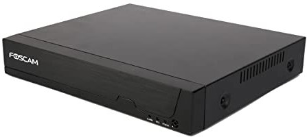 Foscam FN9108HE 8-Kanal 5 MP PoE Netzwerk Video Rekorder, bis zu 16 TB Speicherplatz, H.264/H.265-Videokomprimierung, HDMI & VGA Ausgang