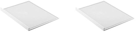 Guzzini Kitchen Active Design Non Slip Chop Tagliere, Bianco, 29.4x2x0.5 cm (Confezione da 2)