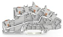 Installationsetagenklemme, mit Drücker, WAGO 2203-7642