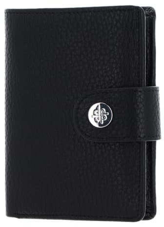Picard Pure 1 Brieftasche aus Rindsleder, in der Farbe: Schwarz, Maße: 13 x 10 x 2 cm, 722387I001