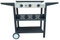 Portable 3 Burner Gas Grill BBQ Stainless Steel Outdoor Propane Cooktop & Stand