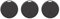 Aiciyimo Lot de 3 Traceurs GPS pour Véhicules, Localisateur de Clés, Traceur GPS, Mini Traceur GPS, Traceur GPS pour Animaux de Compagnie, Noir