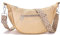 Vezluax bauchtasche damen umhängetasche damen stylisch PU leder crossbody bag damen mit mehreren Innenfächern Gold