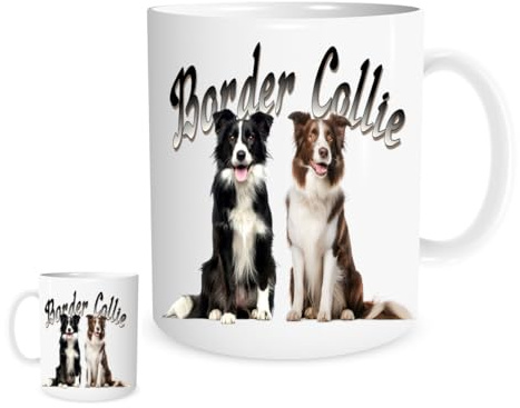 Border Collie Dog Design Mug for Tea or Coffee