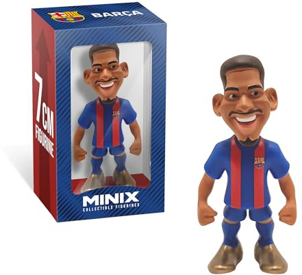 MINIX - Fußball Stars Mini Format - FC Barcelone - Araújo - Sammelfigur 7 cm