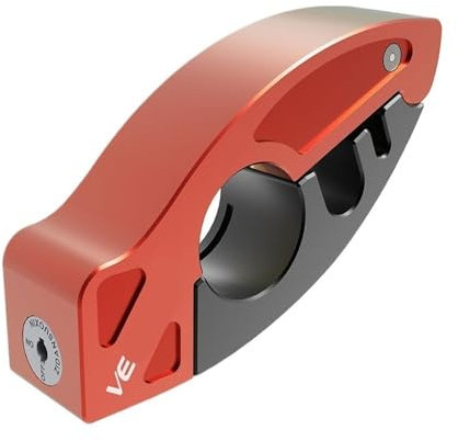 GUICFRF Bloqueo Un Solo Toque Cerradura Disco para Manillar Seguridad 130db Motocicleta Scooter Motocicleta Bloqueo Freno