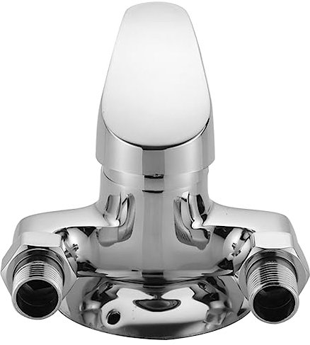 SHINEOFI Rubinetto da Bagno Murale Resistente con Deviazione Acqua Miscelatore Doccia per Fredda Design Compatto per Bagno Moderno Facile Installazione
