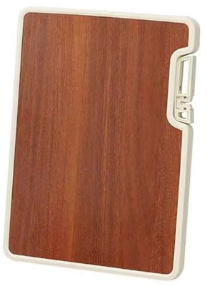 Cutting Board for Kitchen Double Sided 304 Stainless Steel Chopping Board Food-Grade Stainless Steel and Wheat Straw PP Large Size 16”×11” Easy to Clean