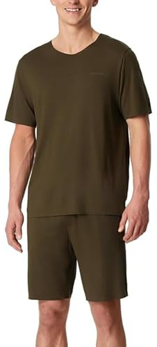 Schiesser Herren Schlafanzug kurz Rundhals - Nightwear Set
