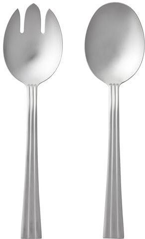 Gense Thebe Salatbesteck 21 cm Matter Stahl