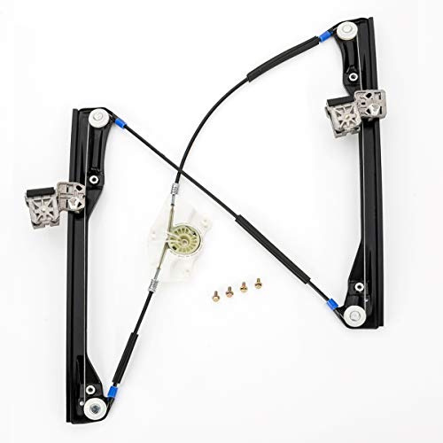 LST Elektrischer Fensterheber ohne Motor vorne links für 4/5 Türer | Kompatibel mit VW Golf 4 IV Bora 1J 1997-2013, Fensterführung, Fensterhebermechanismus, Antrieb