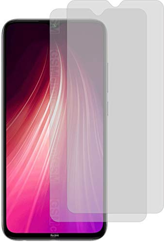 4ProTec I 2X Schutzfolie MATT passgenau für Redmi Note 8 Displayschutzfolie Bildschirmschutzfolie Schutzhülle Displayschutz Displayfolie Folie | Premium Display-Schutzfolie gegen Kratzer, Stöße und Stürze - Flexible Folie - Einfache Montage ohne Blasen