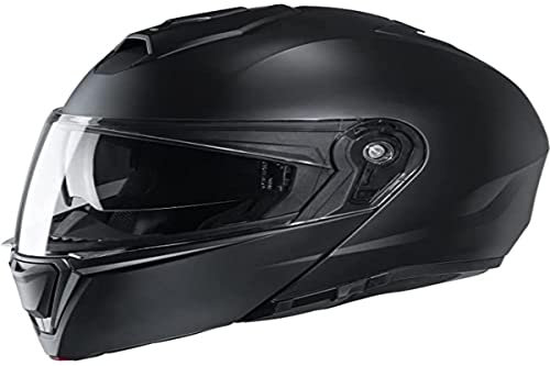 HJC Helmets Motorradhelm HJC i90 SEMI MAT Schwarz/SEMI FLAT BLACK, Schwarz, XS 15337006