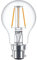 Philips LED Classic B22 - Lámpara de techo (40 W, forma de lágrima), color blanco cálido