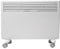 Devola DVNDM15 1500W Eco Electric Panel Heater with Adjustable Thermostat | Energy Efficient Technology, Lot 20 | Slimline Wall Mounted & Free Standing Plug in Low Energy Heaters with Timer | White