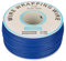 30AWG 0,25mm² Elektrischer Draht Kabel Kit 1Rolle verzinnter Kupferdraht mit Silikonisolierung 5 Verschiedene Farbige Single Kupferdraht Litze (Blau)