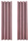 MRTREES Vorhang Blickdicht Gardinen Thermovorhang mit Ösen Verdunklungsvorhang Ösenschal Vorhänge Kurz Modern 240×140cm(H×B) Altrosa 2er Set für Hotels Büros Wohnzimmer Schlafzimmer Kinderzimmer
